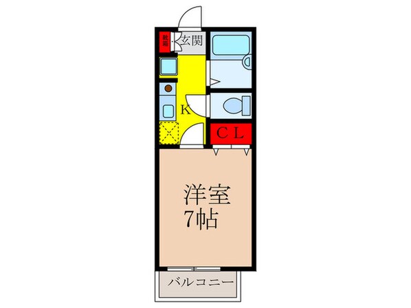 ヴェルデ城南の物件間取画像